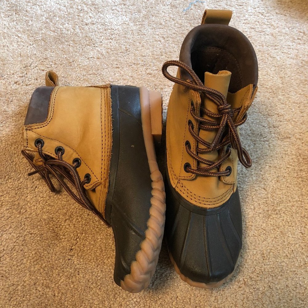 🚫SOLD🚫Sperry Shearwater Duck Boot Shoe Youth 3